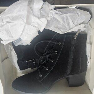 Anne Klein Sued Boots